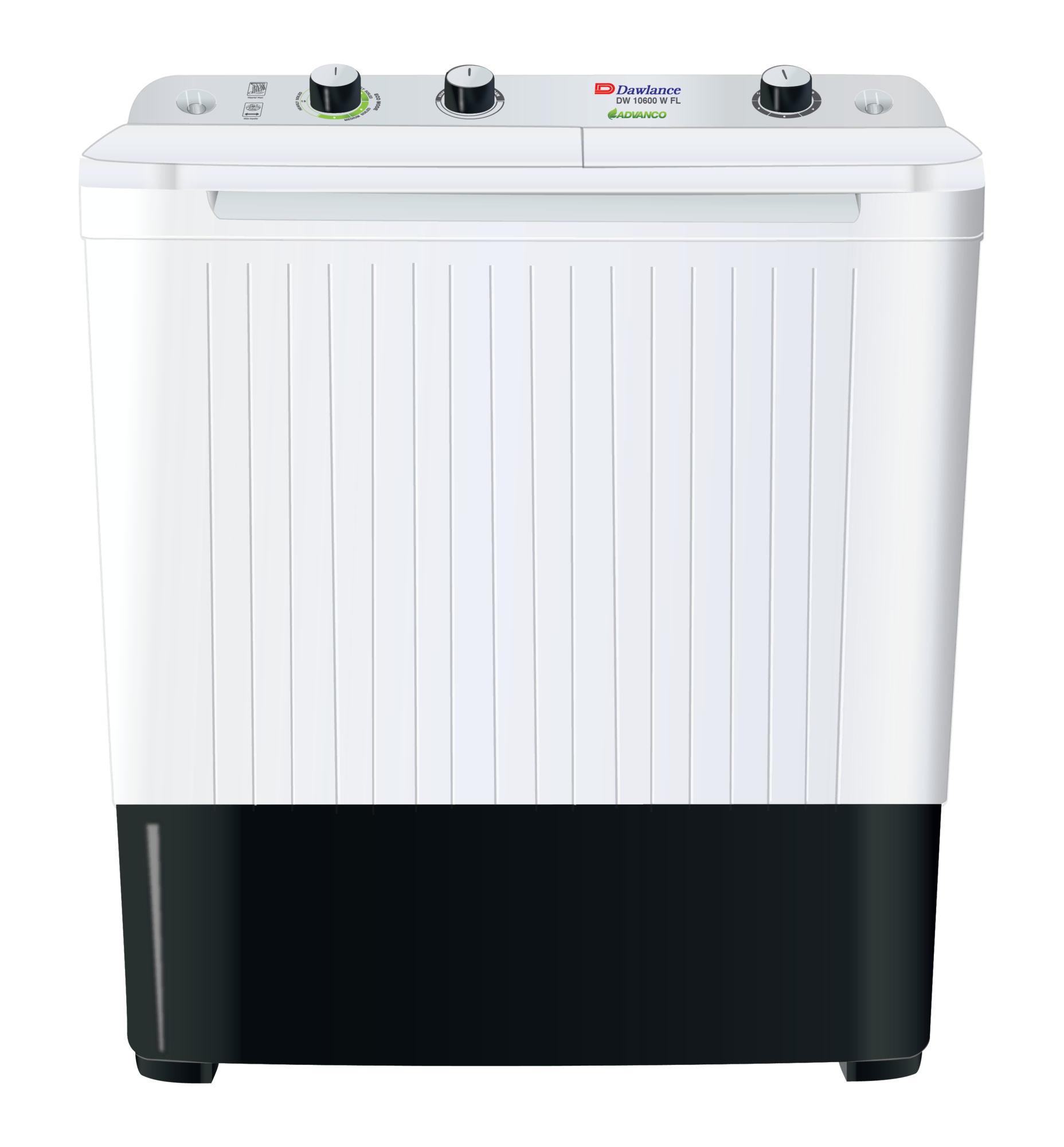 Dawlance WM DW 10600 WFL Twin Tub Washing Machine – 15kg Super Jumbo Capacity