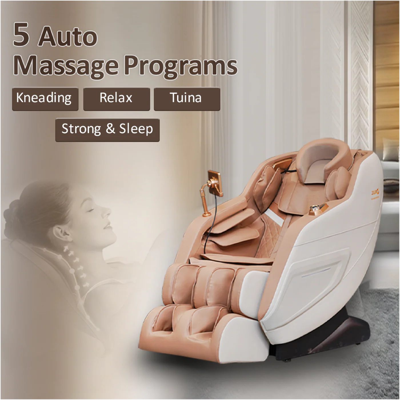ZERO HEALTH CARE Onyx Massage Chair