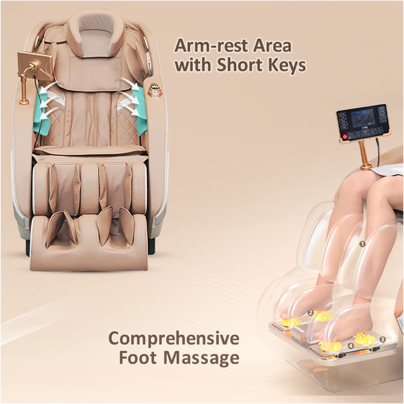 ZERO HEALTH CARE Onyx Massage Chair