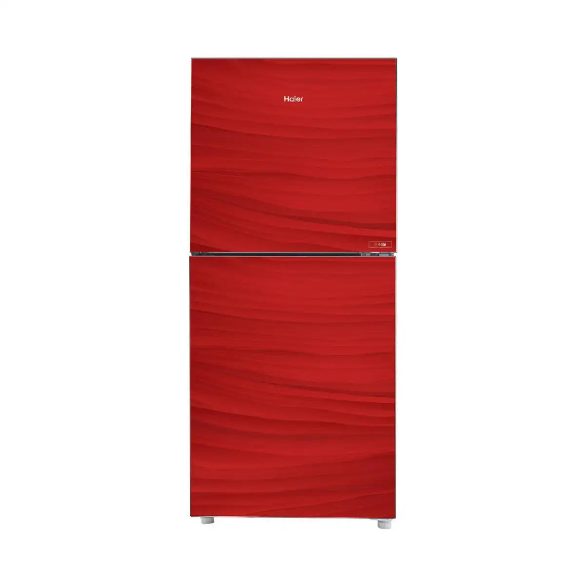 HAIER HRF-276 EPR 10Cft. VCM-Glass Door Refrigerator Red
