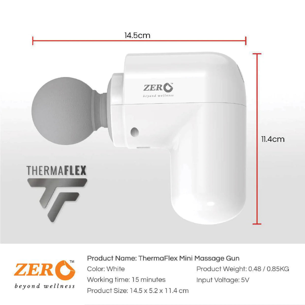 ZERO HEALTH CARE ThermaFlex - Massage Gun